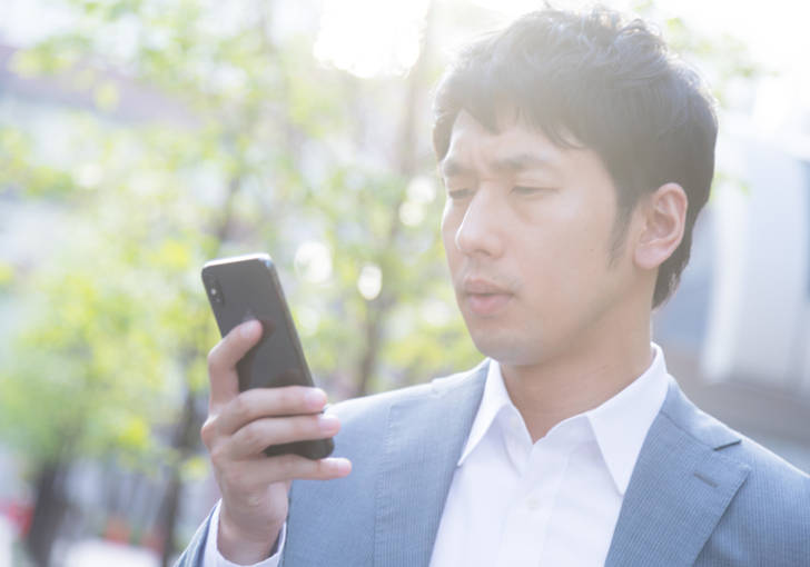 男性iPhone